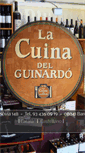 Mobile Screenshot of lacuinadelguinardo.com